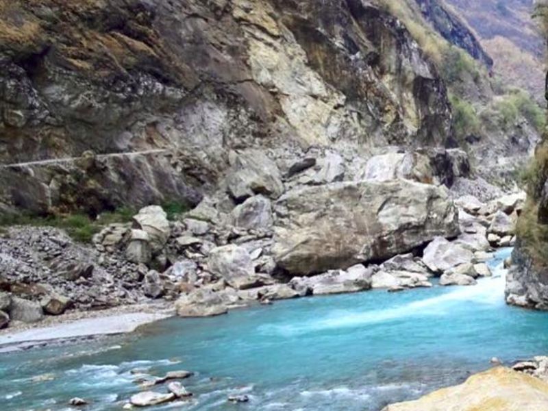River During Annapurna Circuit Trek